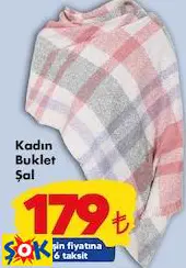 KADIN BUKLET ŞAL KADIN BUKLET ŞAL